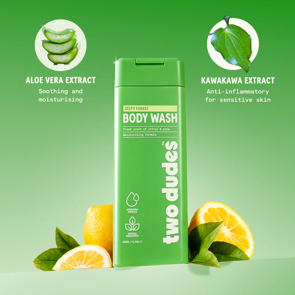 Two Dudes - Zesty Forest Body Wash