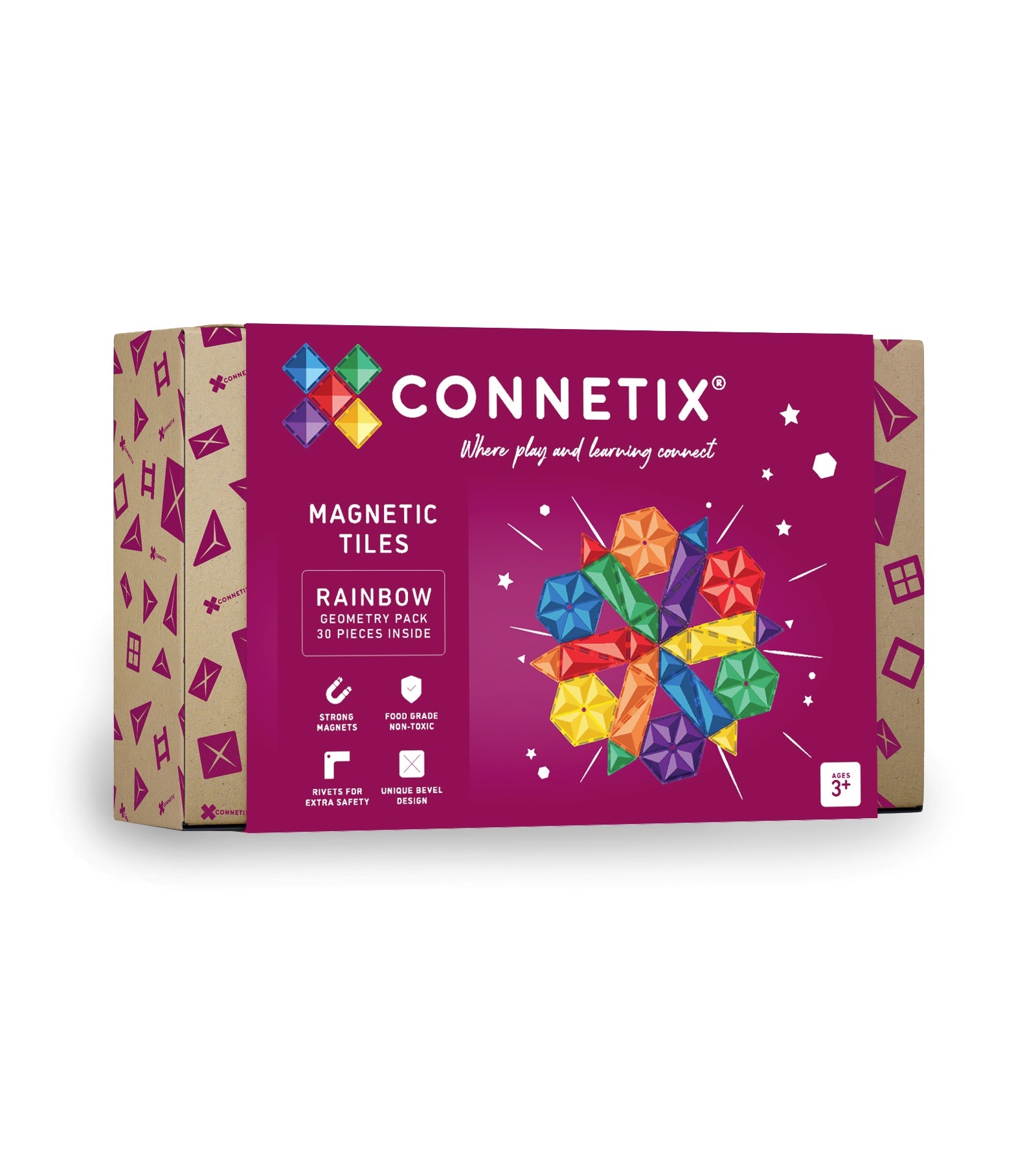 Connetix - Rainbow Geometry Pack 30 pc
