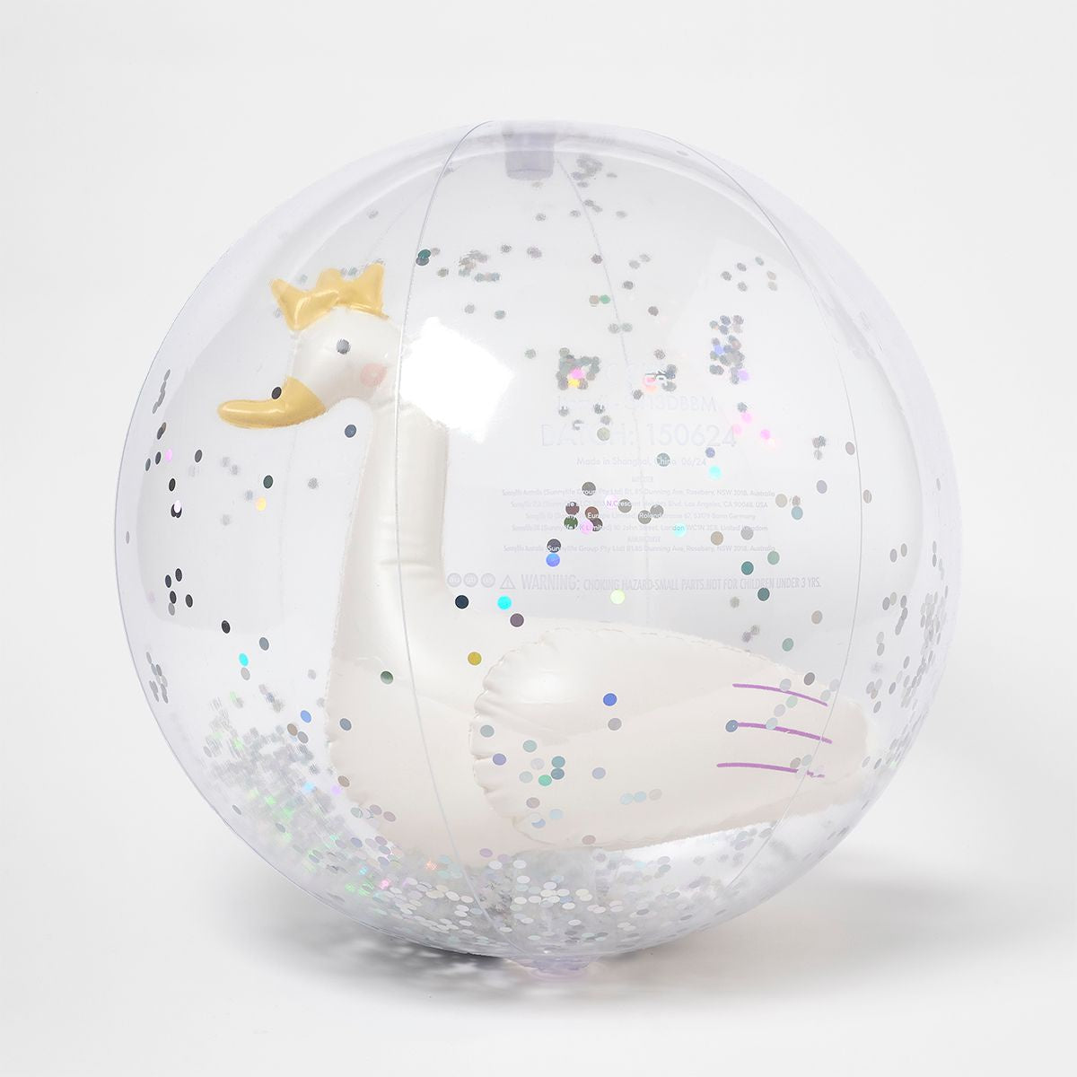 Sunnylife - 3D Beach Ball - Princess Swan