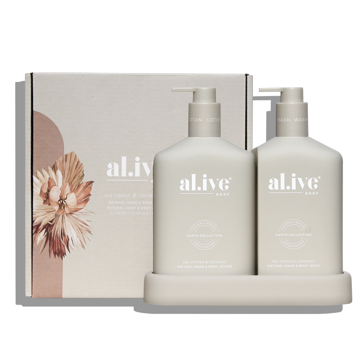 Al.ive - Wash + Lotion Duo - Sea Cotton & Coconut