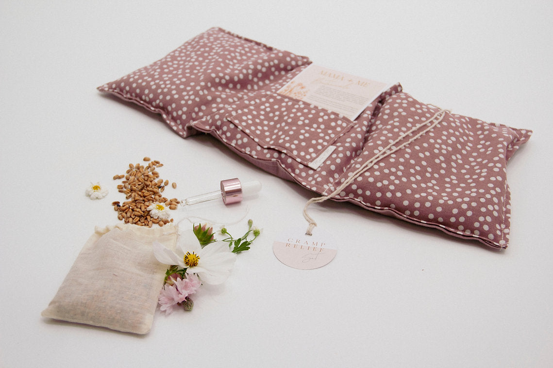 Mama + Me - Luxury Wheat Bag - Labour Pain Support