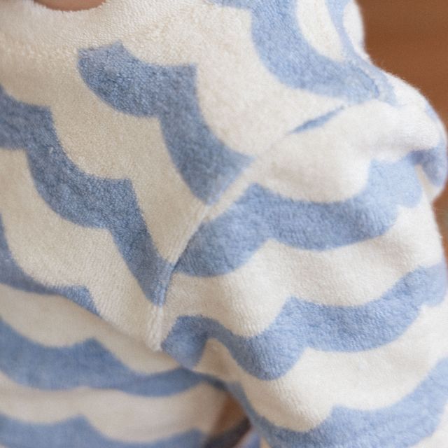 Nature Baby - River Tee Terry - Waves