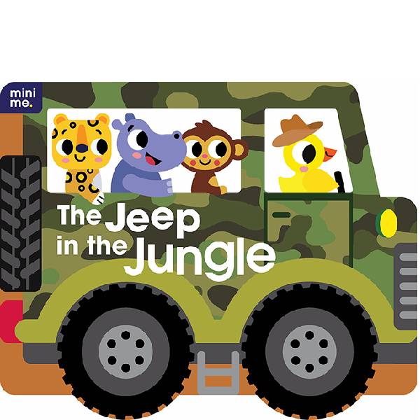 The Jeep In The Jungle Shaped Board Book