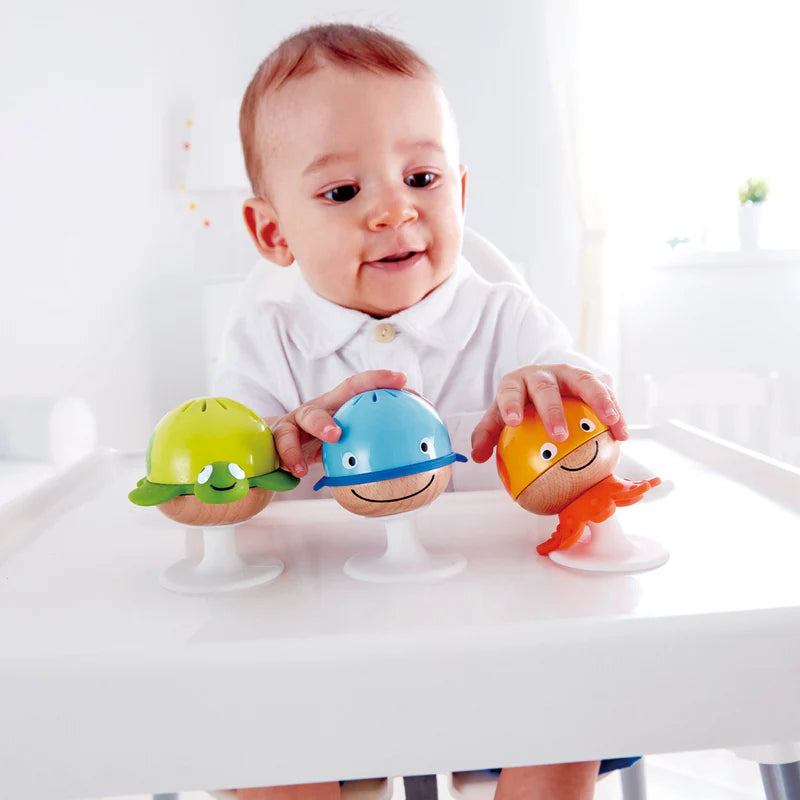 Hape - Stay Put Rattle Set