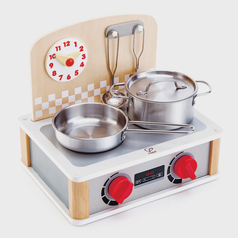 Hape - 2-in-1 Kitchen & Grill Set