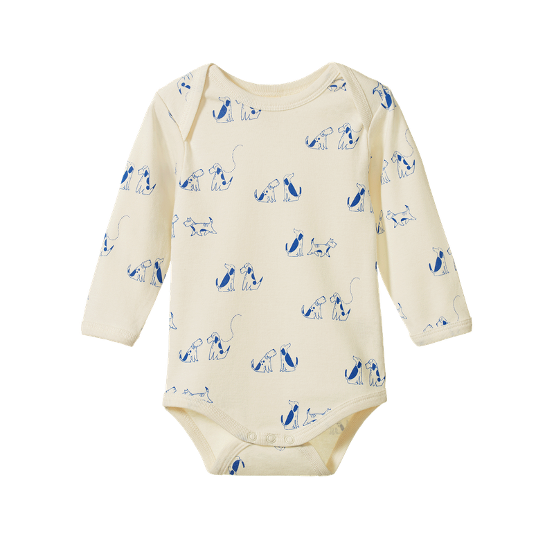 Nature Baby - L/S Bodysuit - Dog Walk