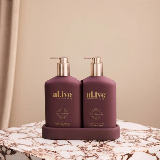 Al.ive - Transformative Wash + Lotion Duo - Sweet Plum + Berries