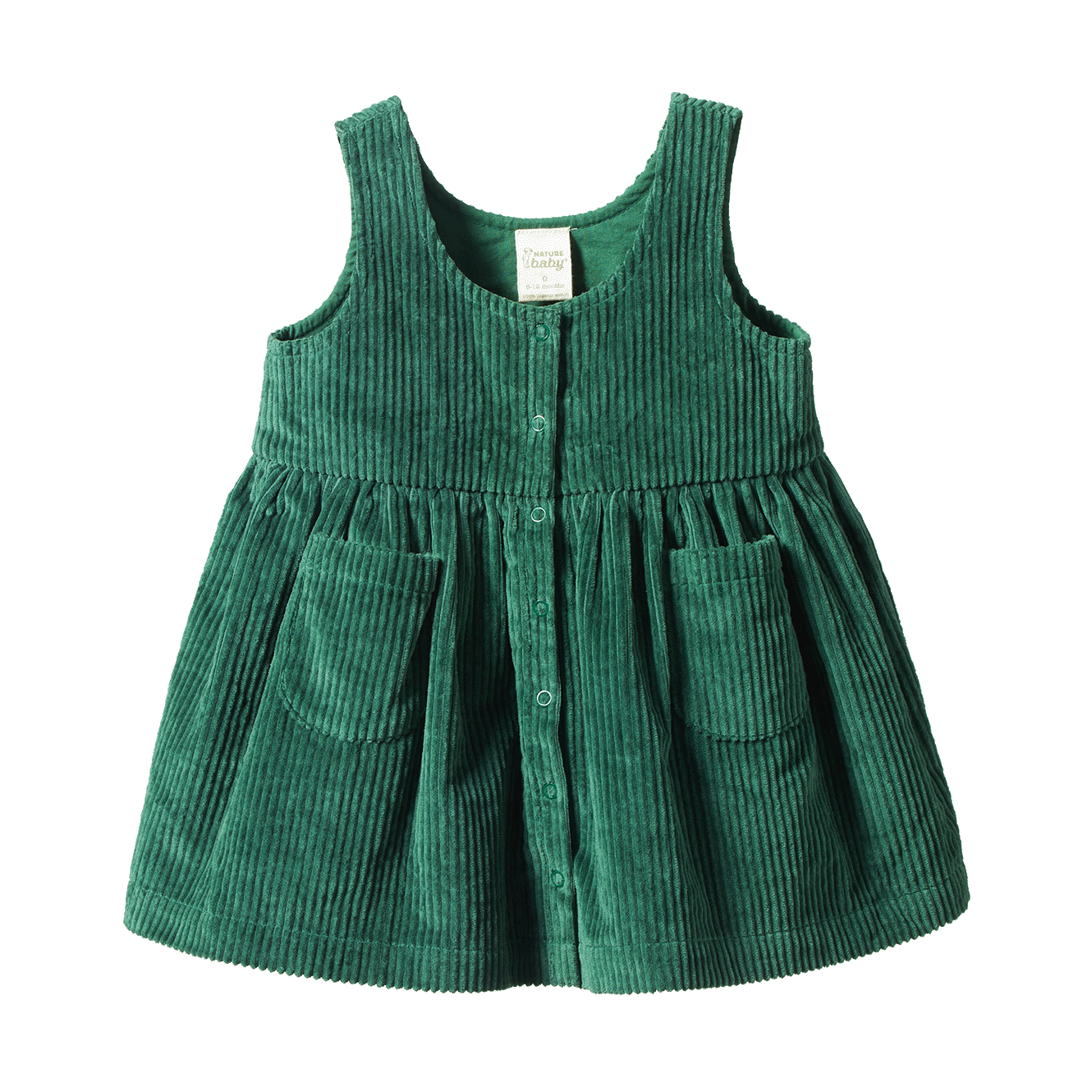 Nature Baby - Amelia Pinafore - Pine