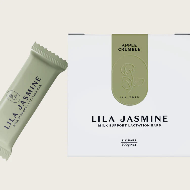 Lila Jasmine - Lactation Bars - Apple Crumble
