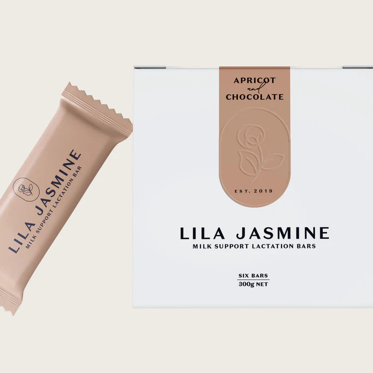 Lila Jasmine - Lactation Bars - Apricot + Chocolate