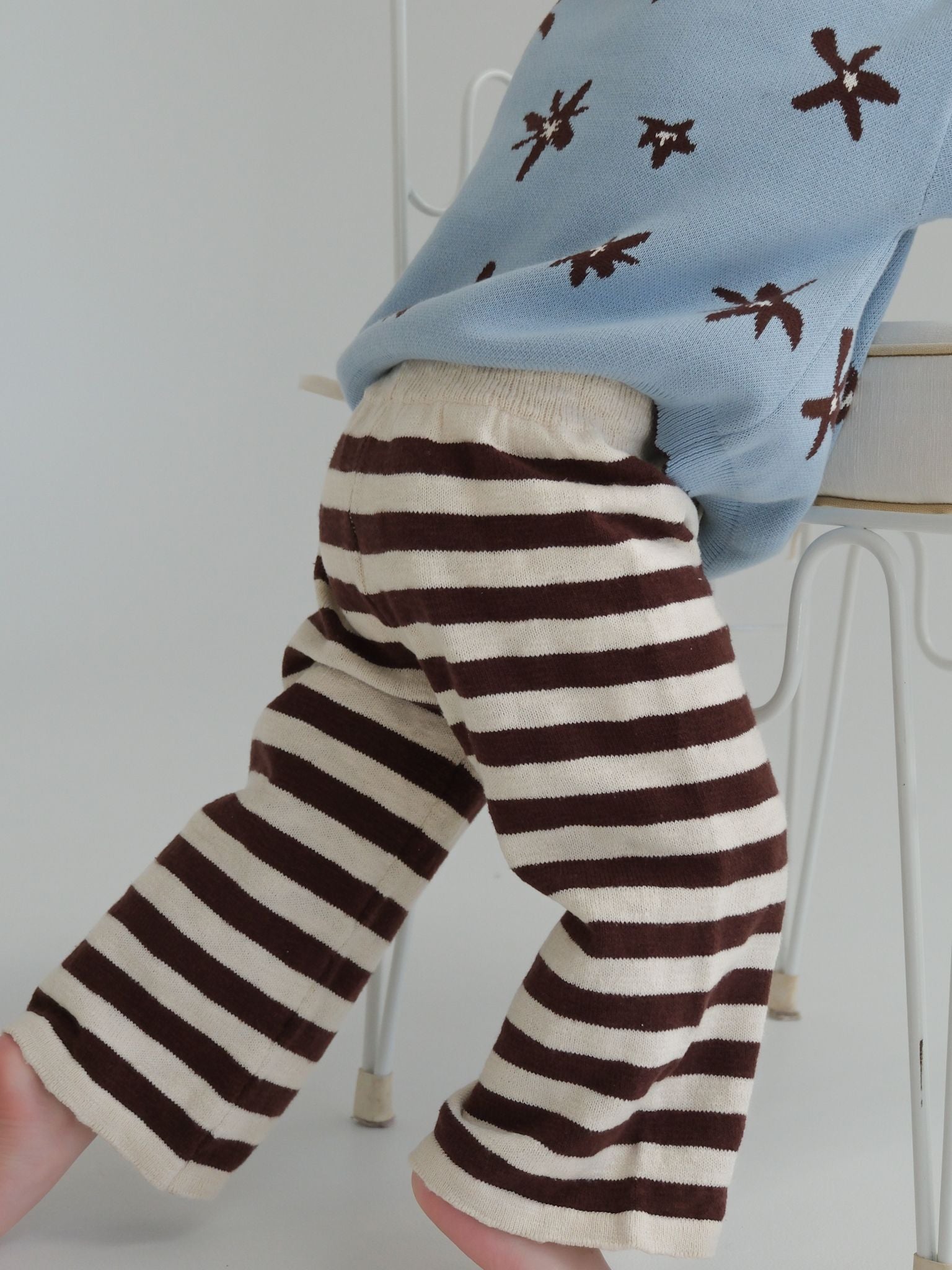 Slowly Label - Nordic Stripe Pant
