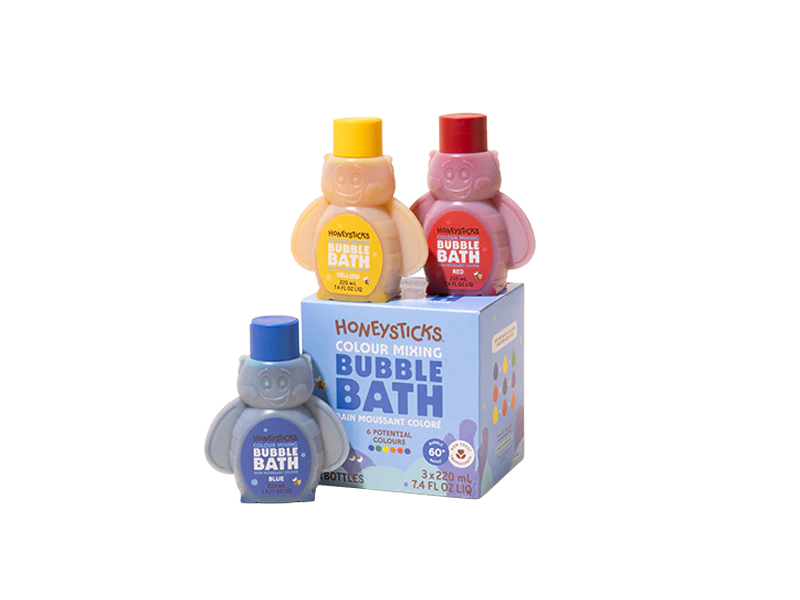 Honeysticks -  Bubble Bath Colour Mixing 3pk