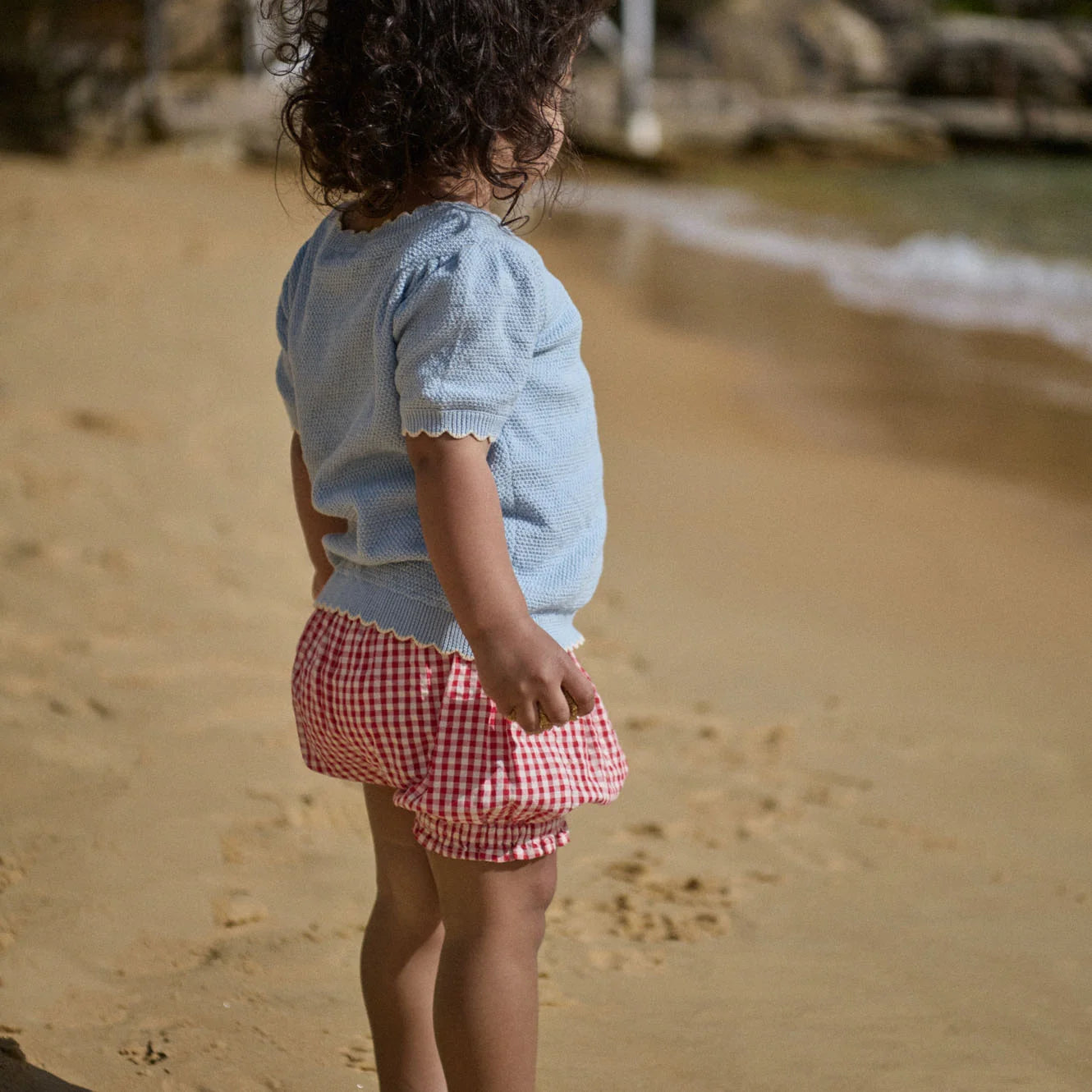 Nature Baby - Betty Shorts - Red Gingham