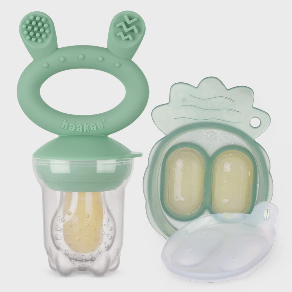 Haakaa - Fresh Food Teether w Mini Nibble Tray