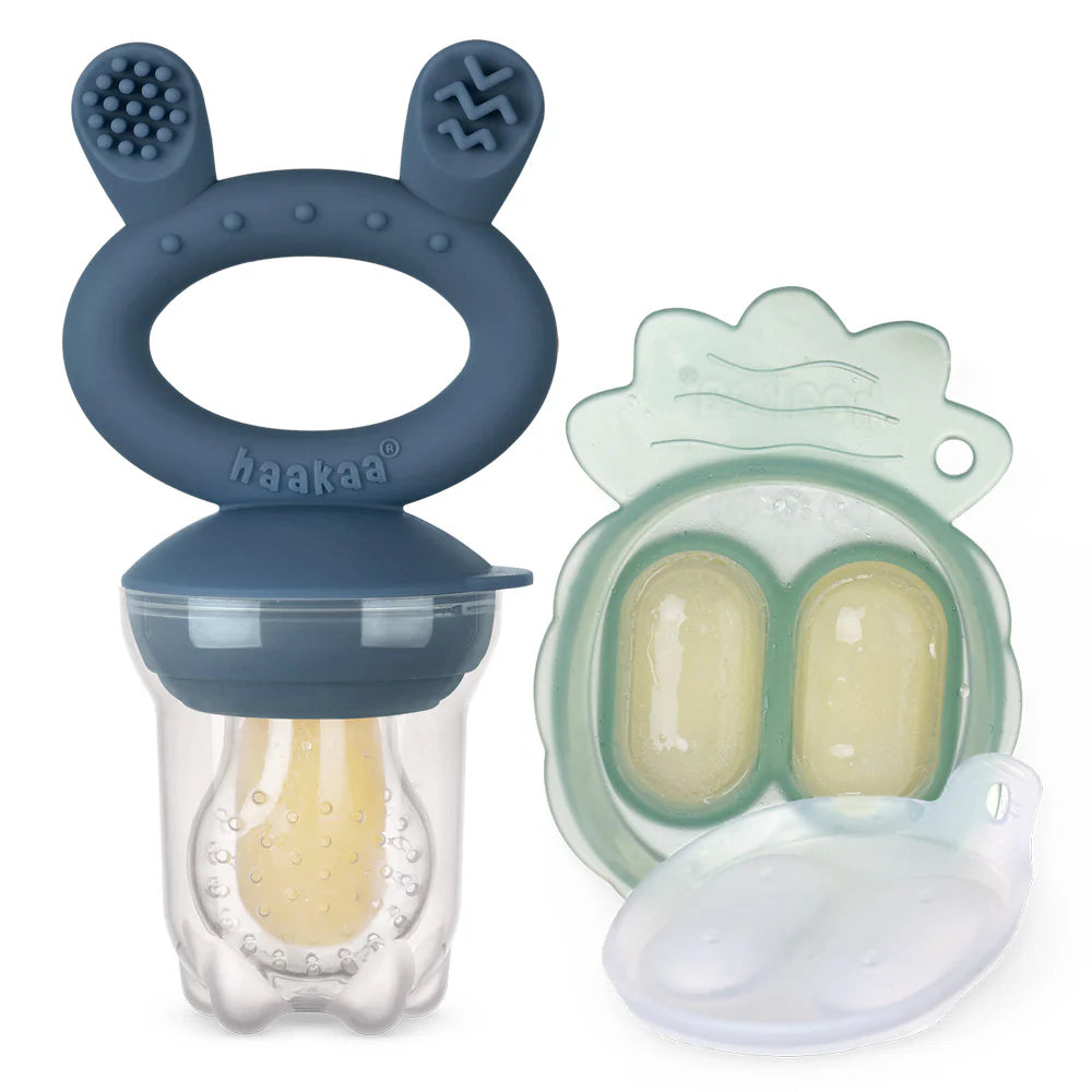 Haakaa - Fresh Food Teether w Mini Nibble Tray