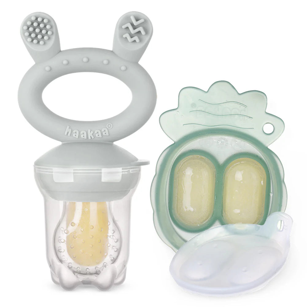 Haakaa - Fresh Food Teether w Mini Nibble Tray