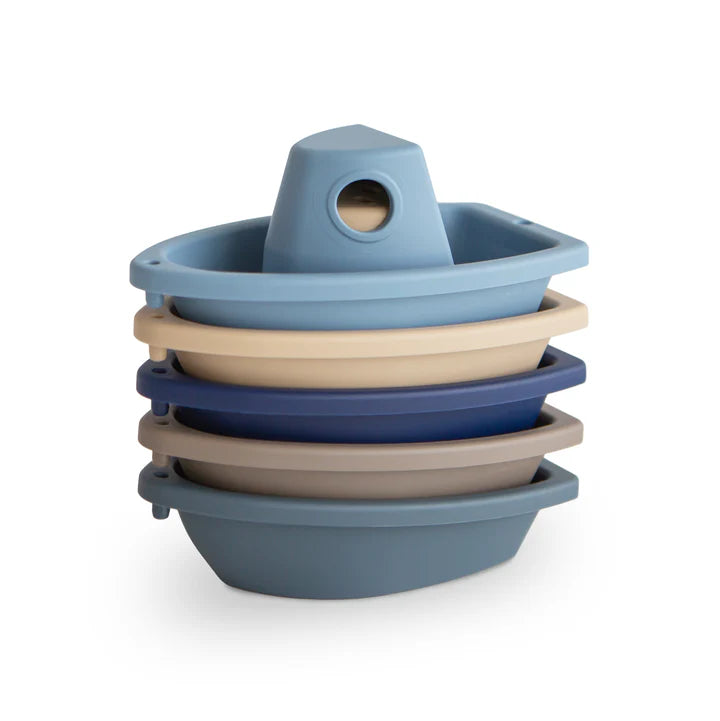 Mushie - Bath Boats Play Set