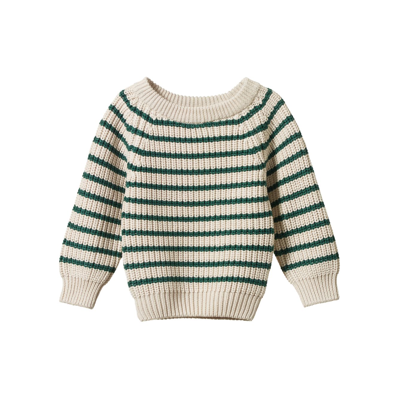 Nature Baby - Billy Jumper - Pine Sailor Stripe