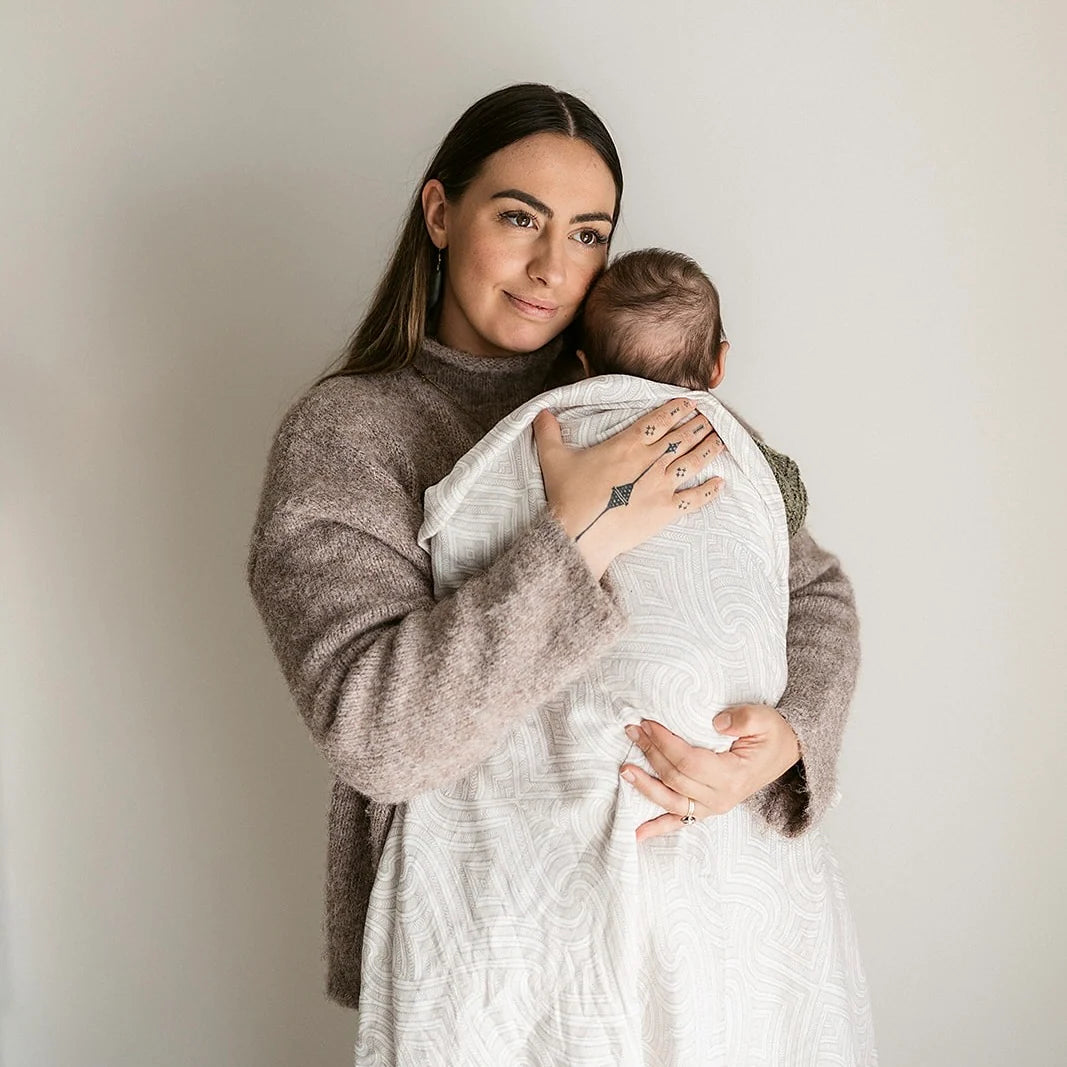 BO & KO - Piko Pakati Pēpi Wrap | Grey