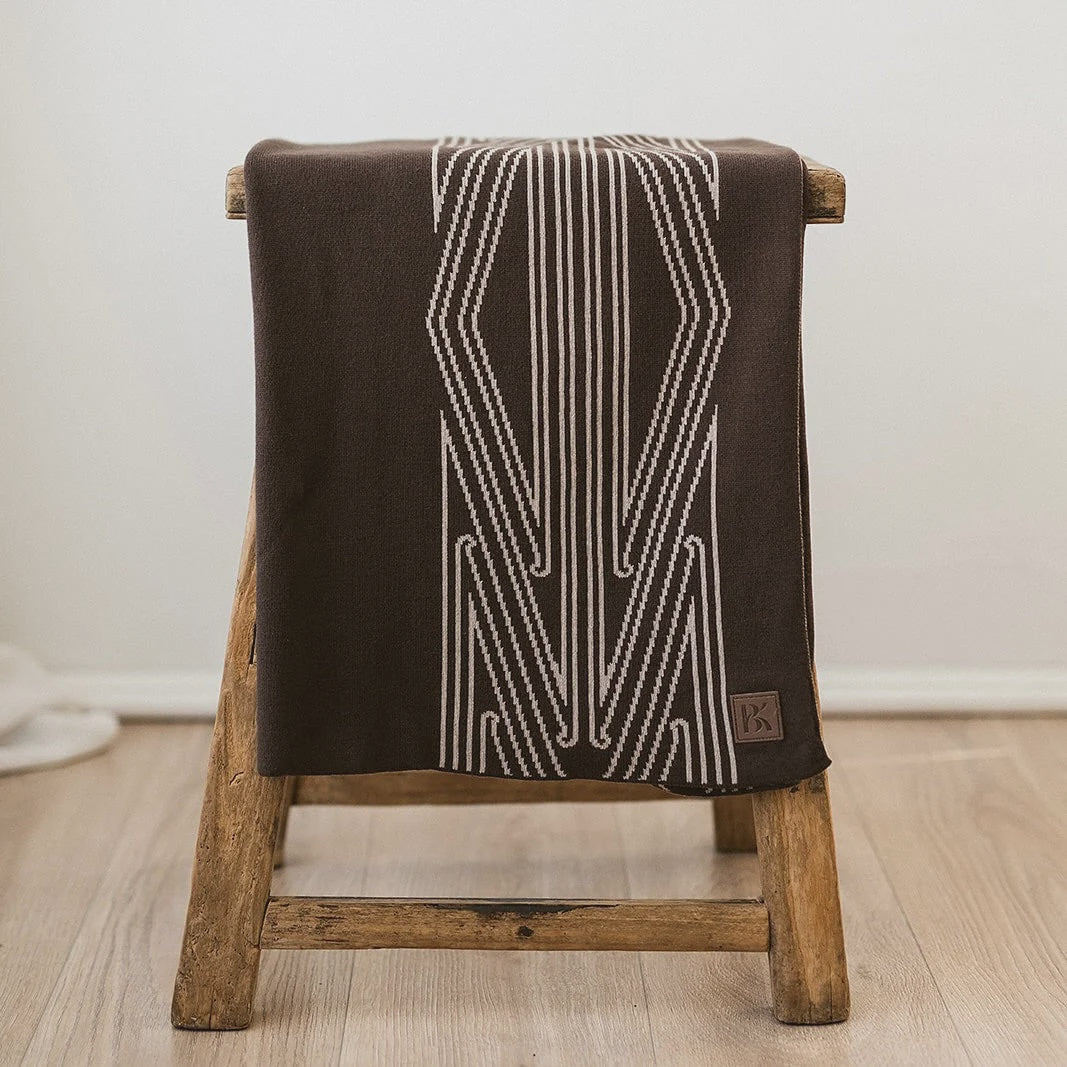 Bo & Ko - Rerenga Pēpi Blanket - Parauri