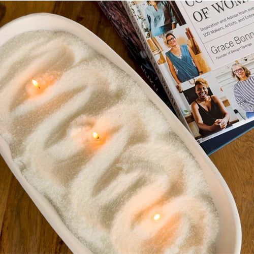 Sunday Culture - Sand Wax Candles - Buttercream 60 hrs Burn Time