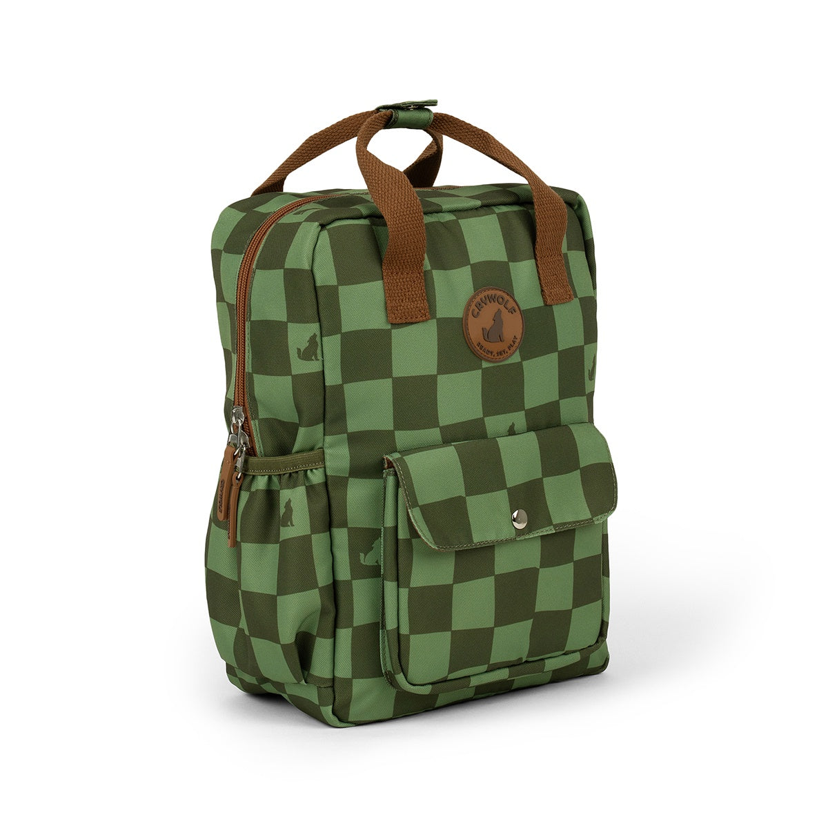 Crywolf - Mini Backpack - Green Check