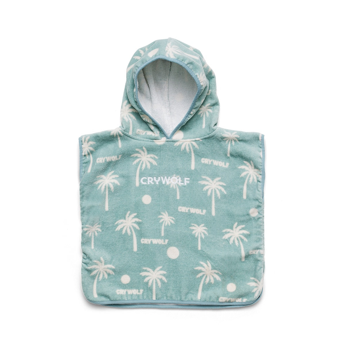 Crywolf - Baby Hooded Towel - Pacific Blue