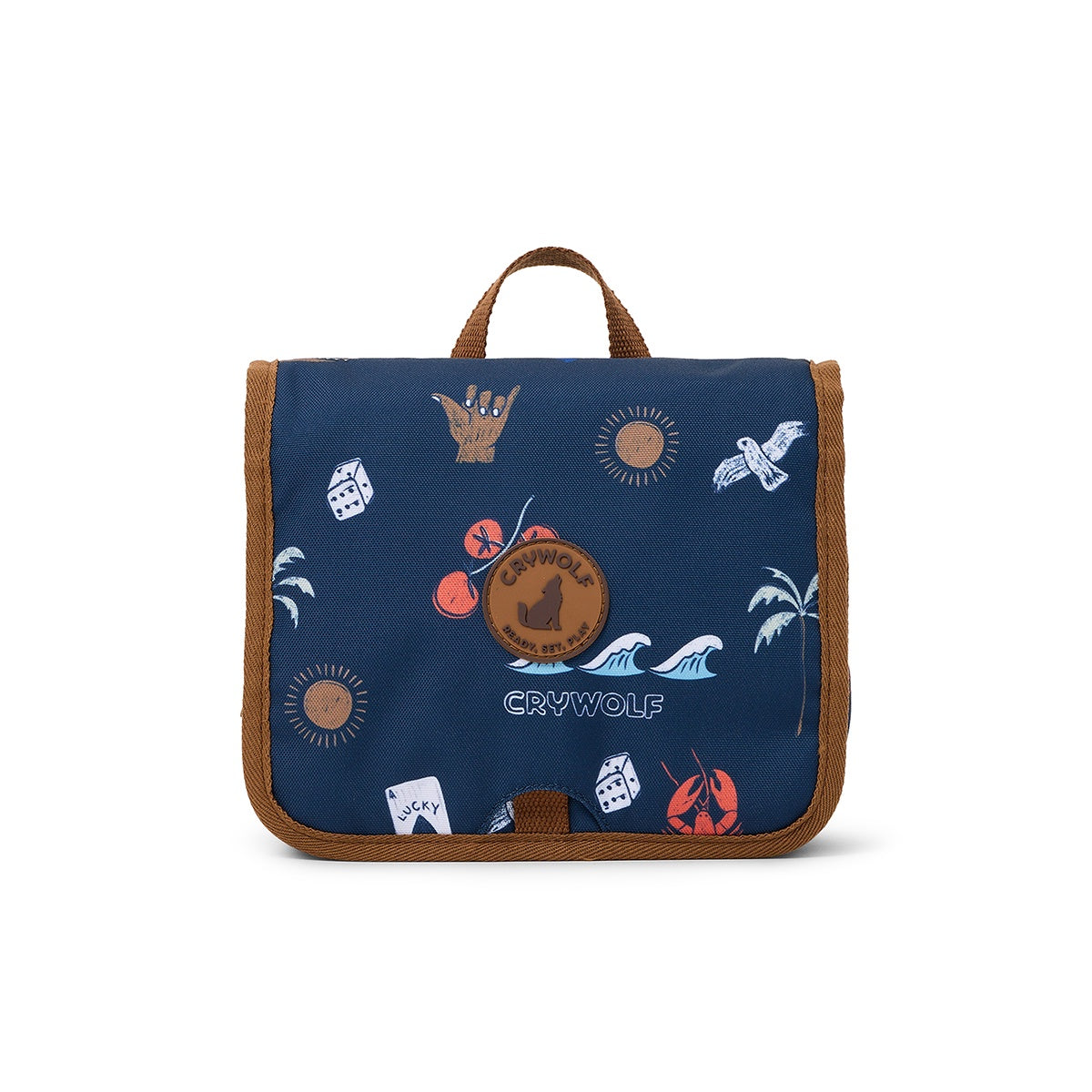 Crywolf - Hanging Toiletry Bag - Lucky Days