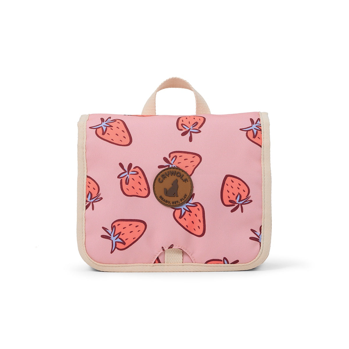 Crywolf - Hanging Toiletry Bag - Strawberry Splash