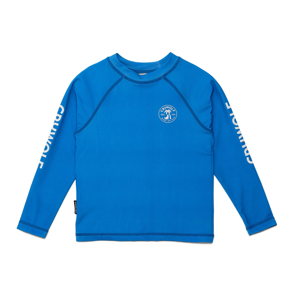Crywolf - Long Sleeve Rash Vest - Deep Sea Blue