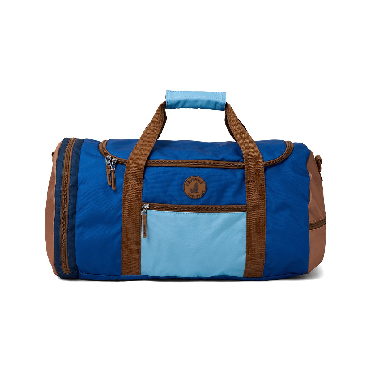 Crywolf - Packable Duffel Bag - Deep Sea Colourblock