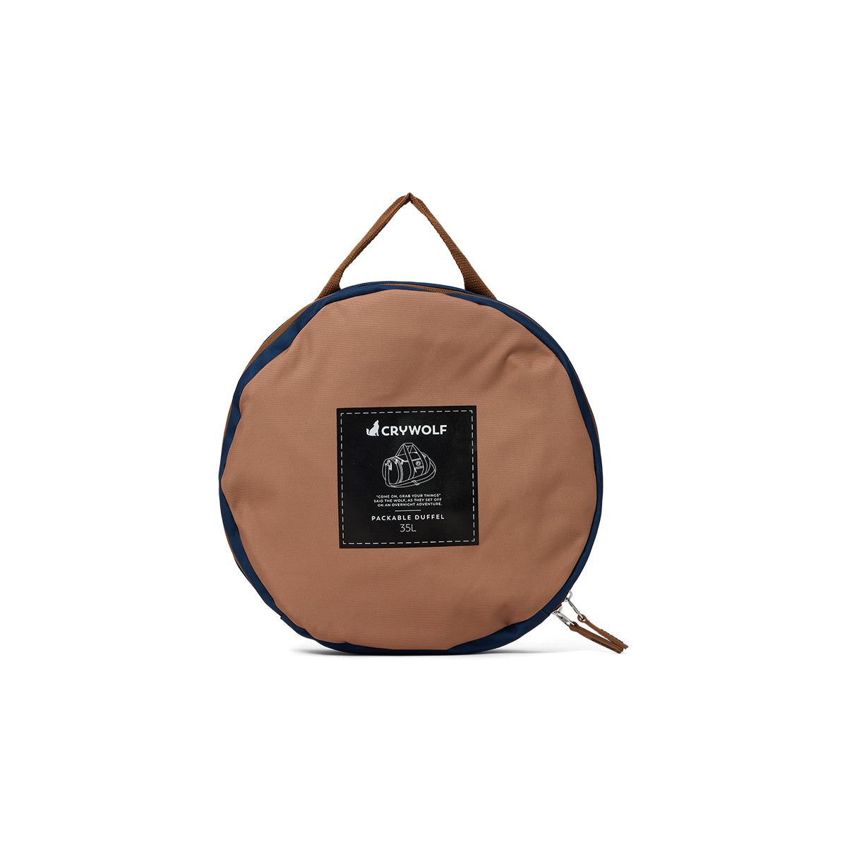 Crywolf - Packable Duffel Bag - Deep Sea Colourblock