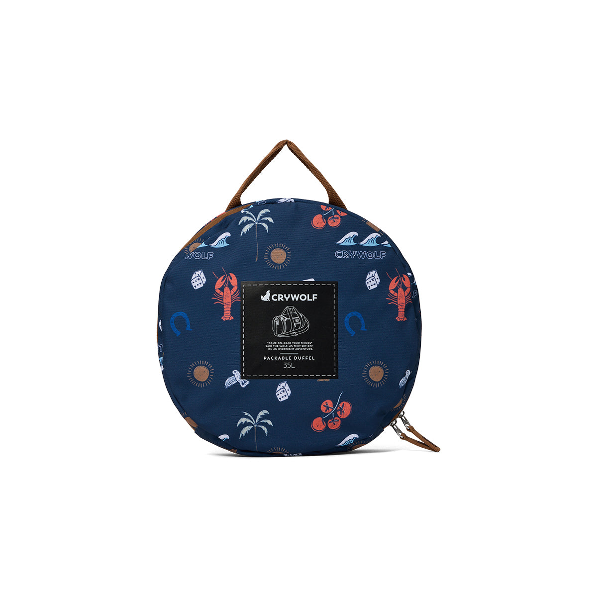 Crywolf - Packable Duffel Bag - Lucky Days