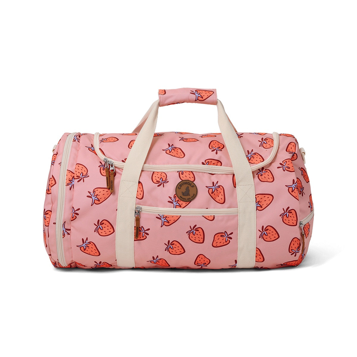 Crywolf - Packable Duffel Bag - Strawberry Splash