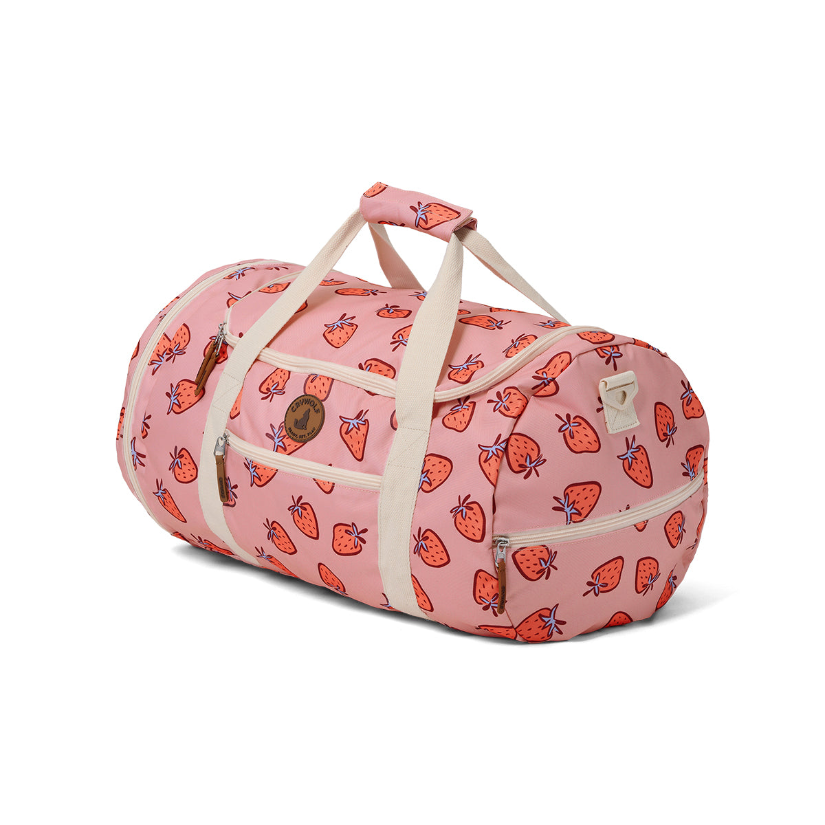 Crywolf - Packable Duffel Bag - Strawberry Splash