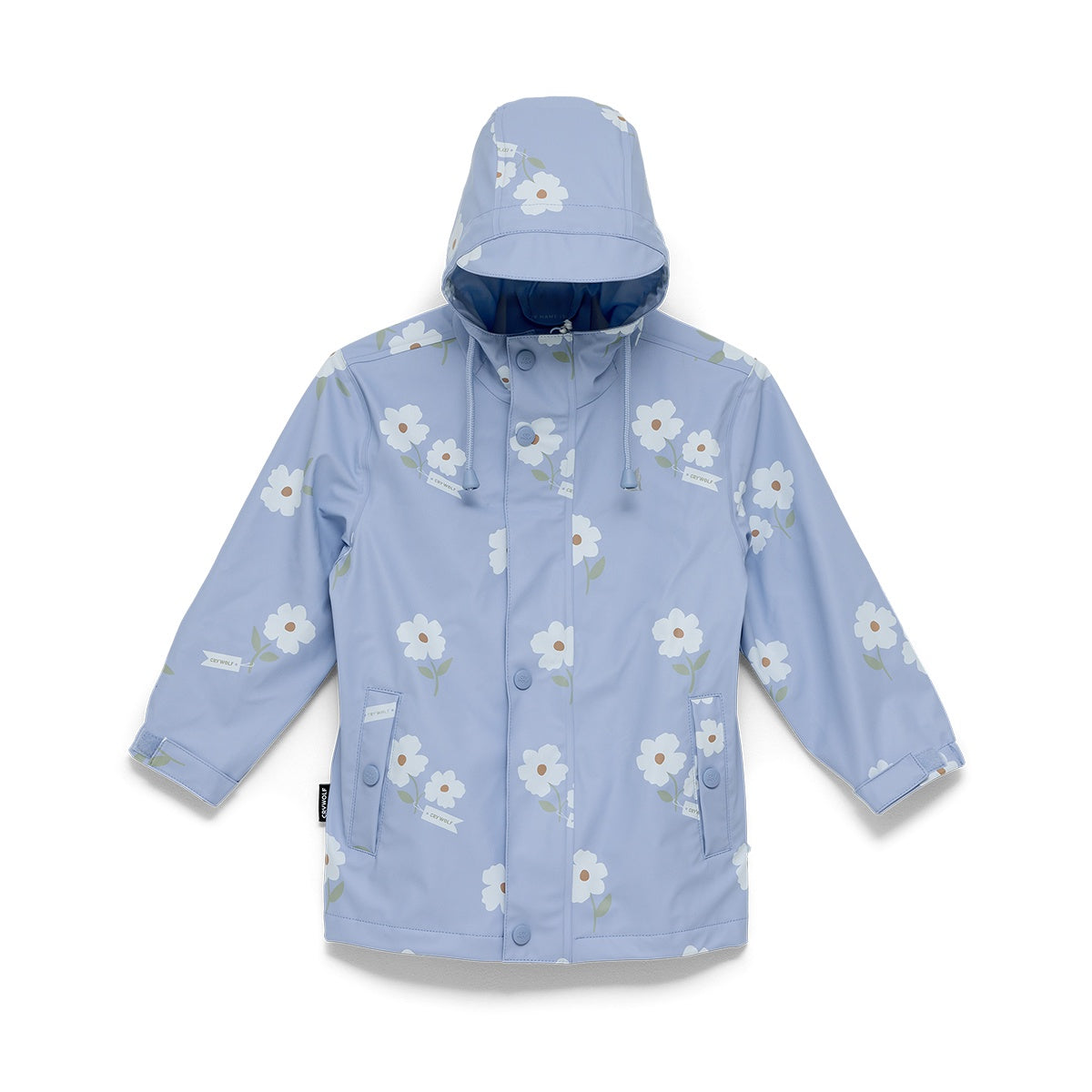 Crywolf - Play Jacket - Floral Periwinkle