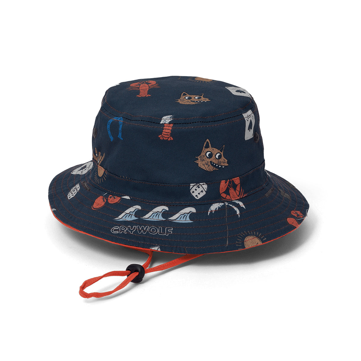 Crywolf - Reversible Bucket Hat - Lucky Days