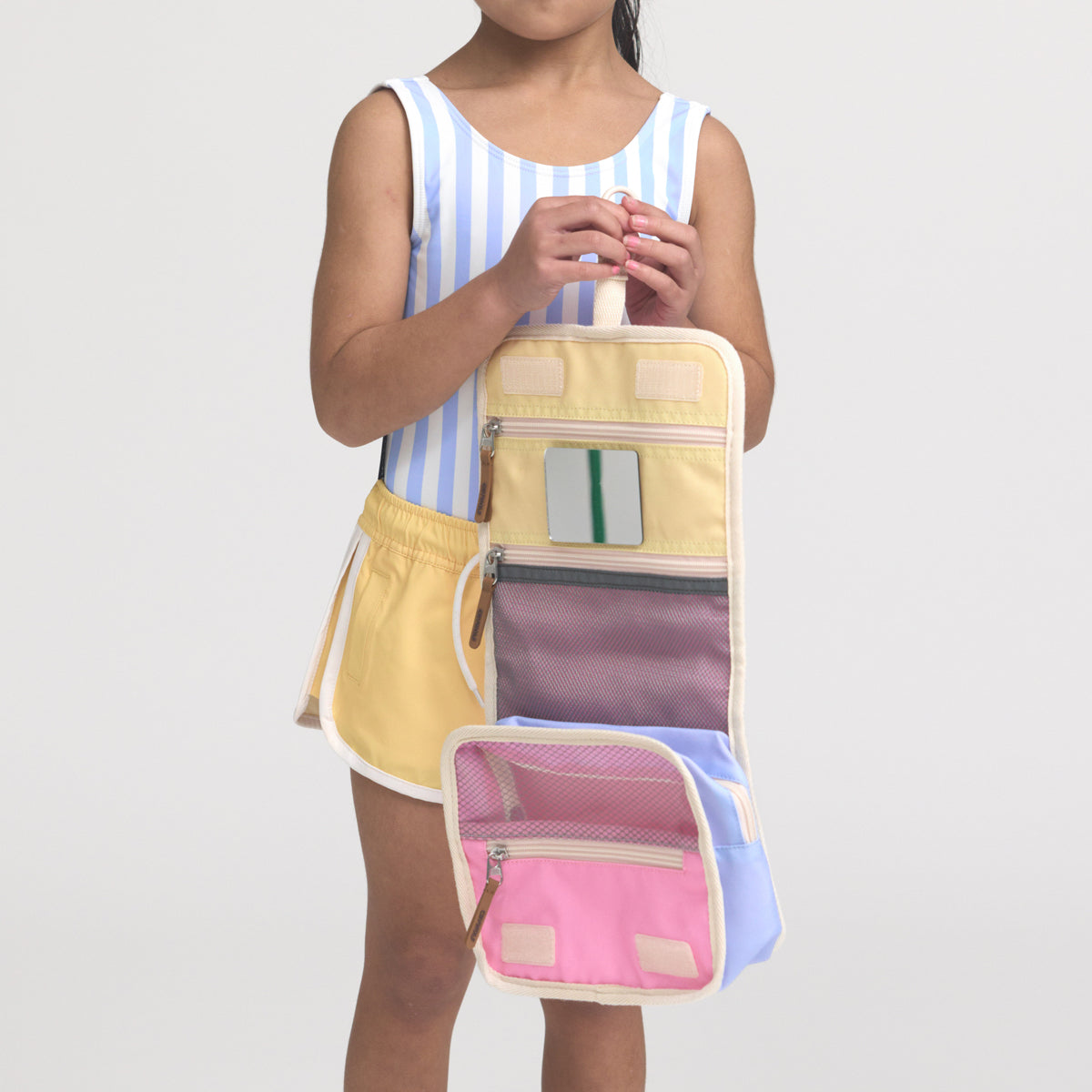 Crywolf - Hanging Toiletry Bag - Pop Colourblock