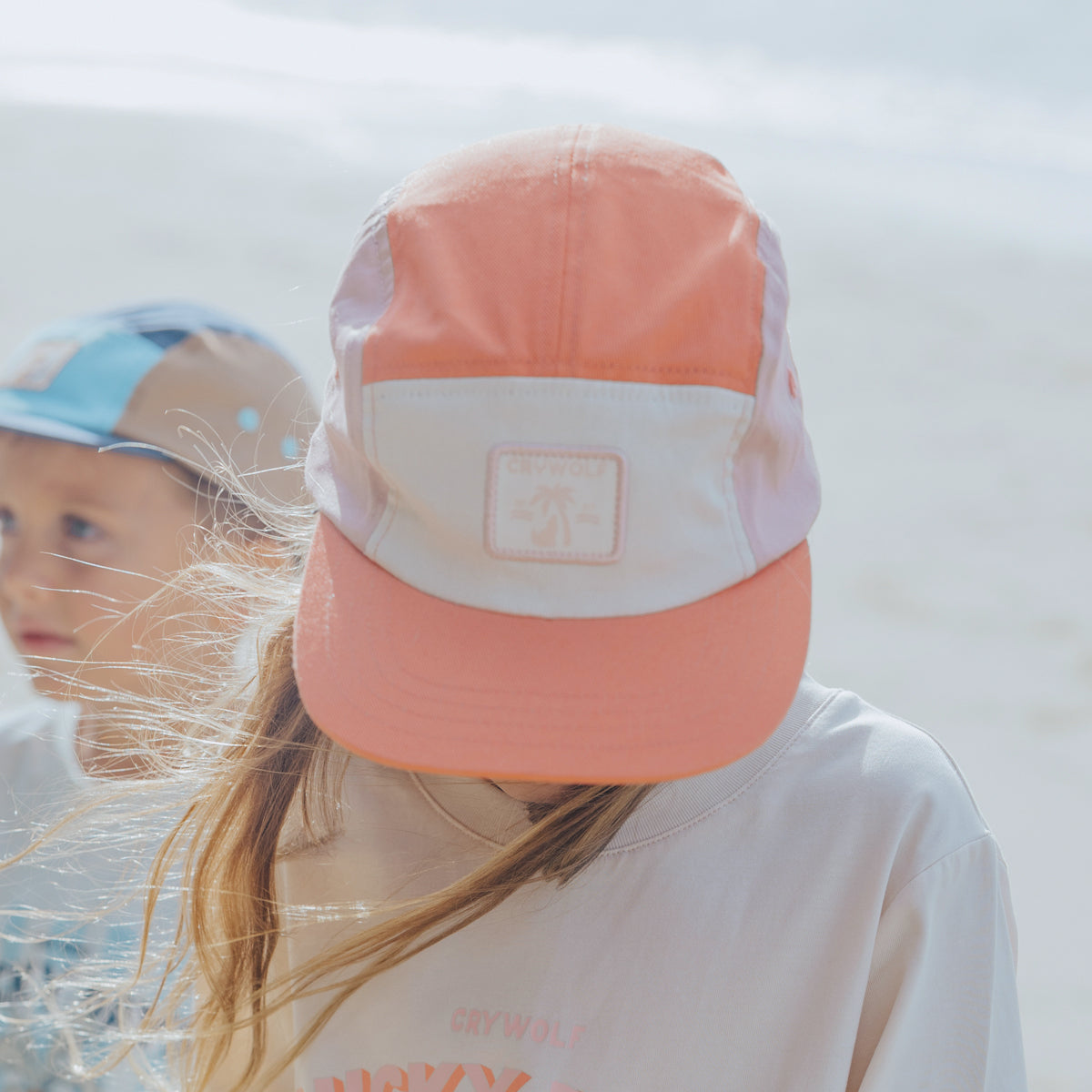 Crywolf - Lucky Cap - Coral Colourblock