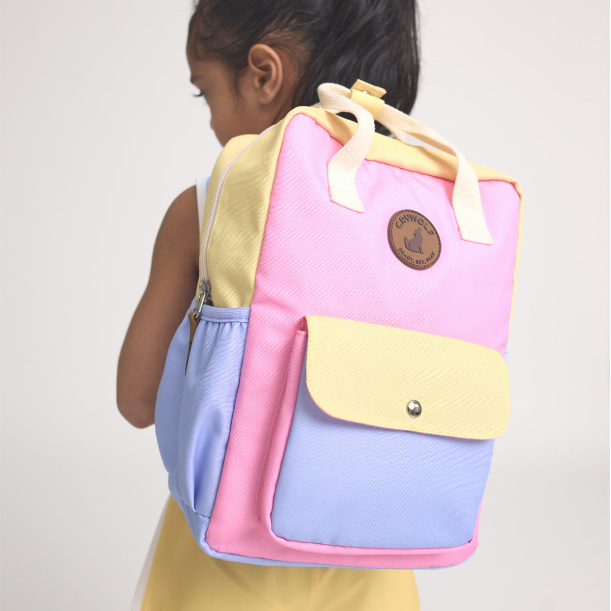 Crywolf - Mini Backpack - Pop Colourblock