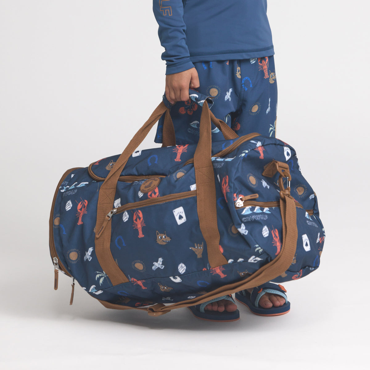 Crywolf - Packable Duffel Bag - Lucky Days