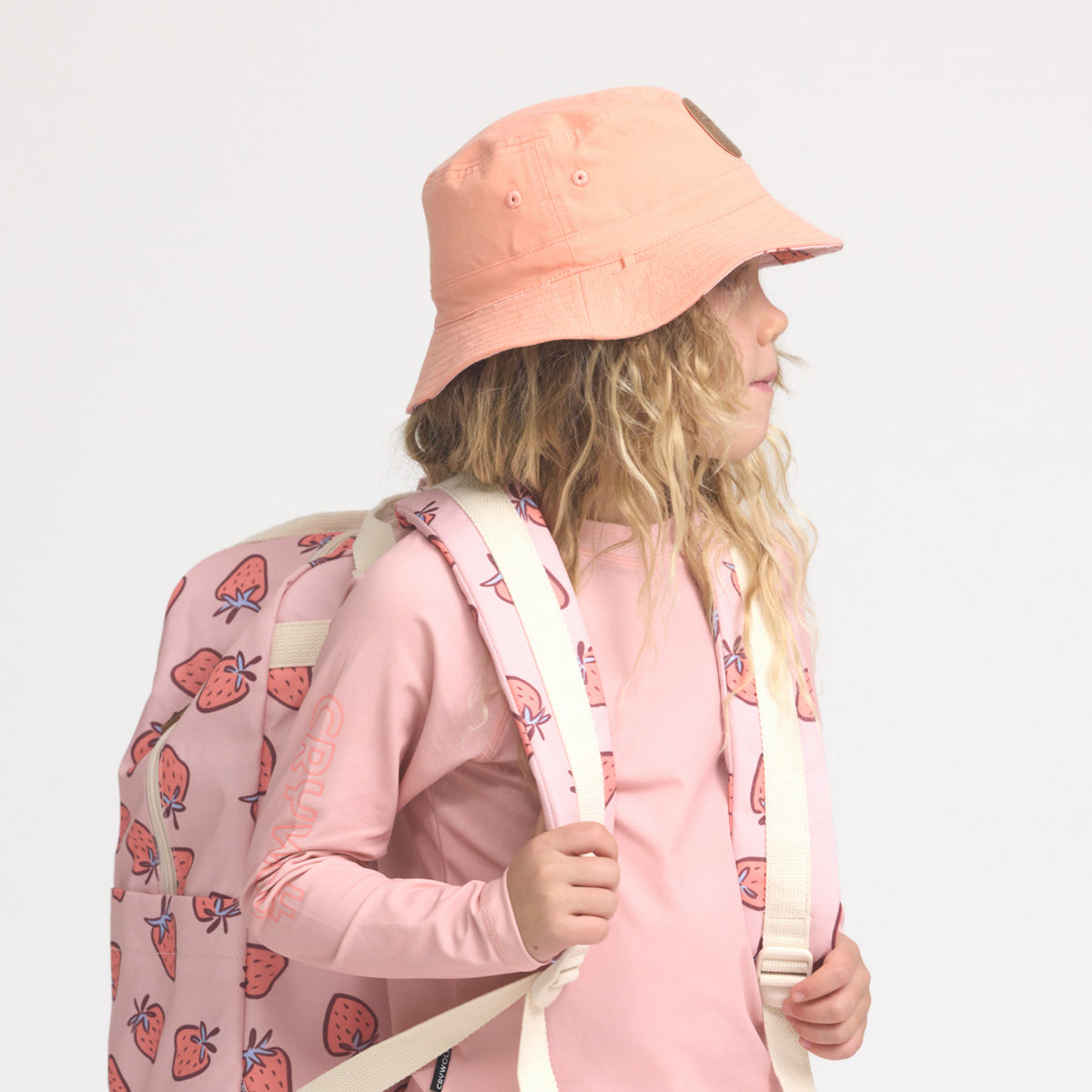 Crywolf - Reversible Bucket Hat - Strawberry Splash