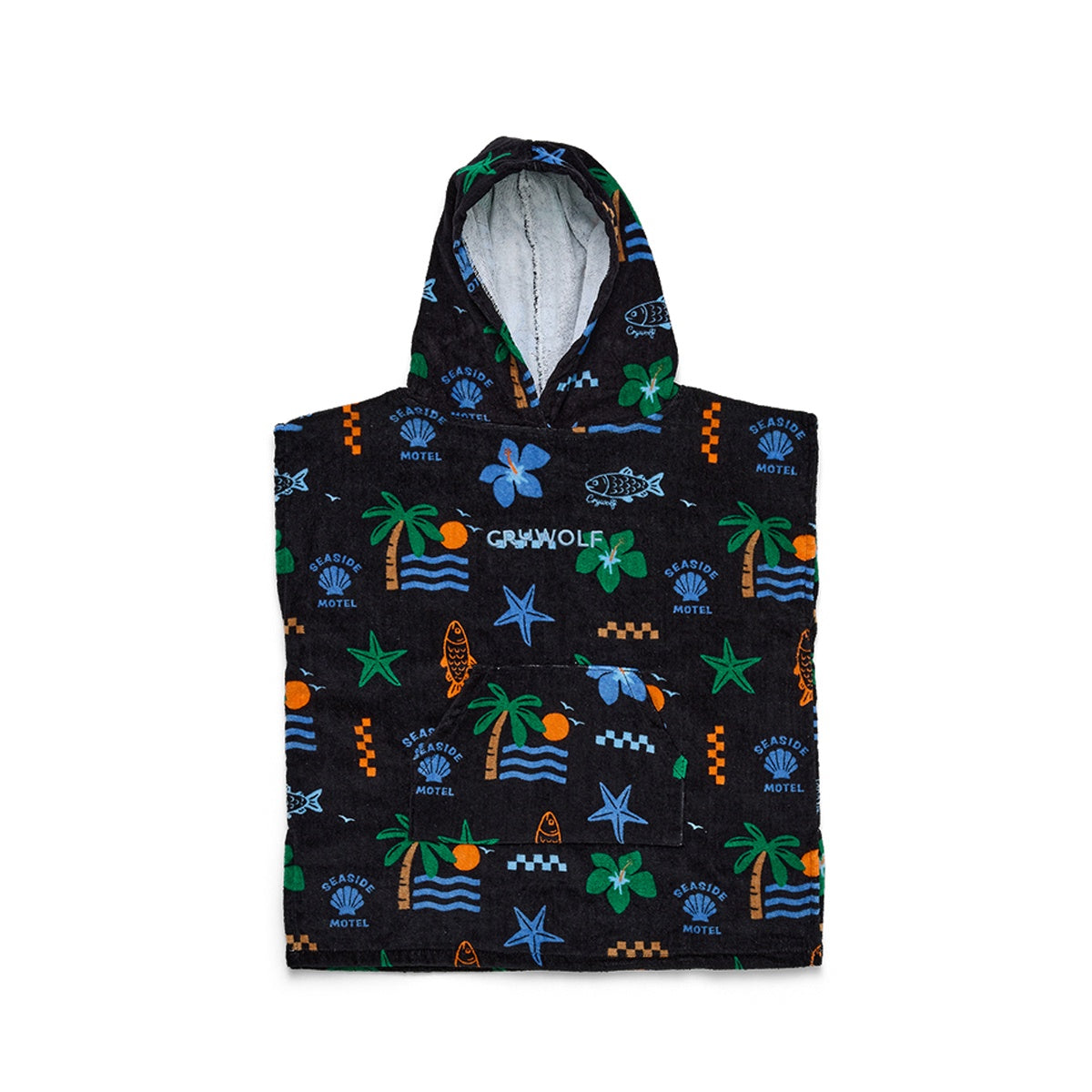 Crywolf - Hooded Towel - Seaside Motel