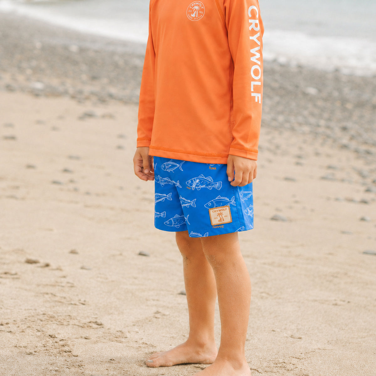 Crywolf - Long Sleeve Rash Vest - Sunset