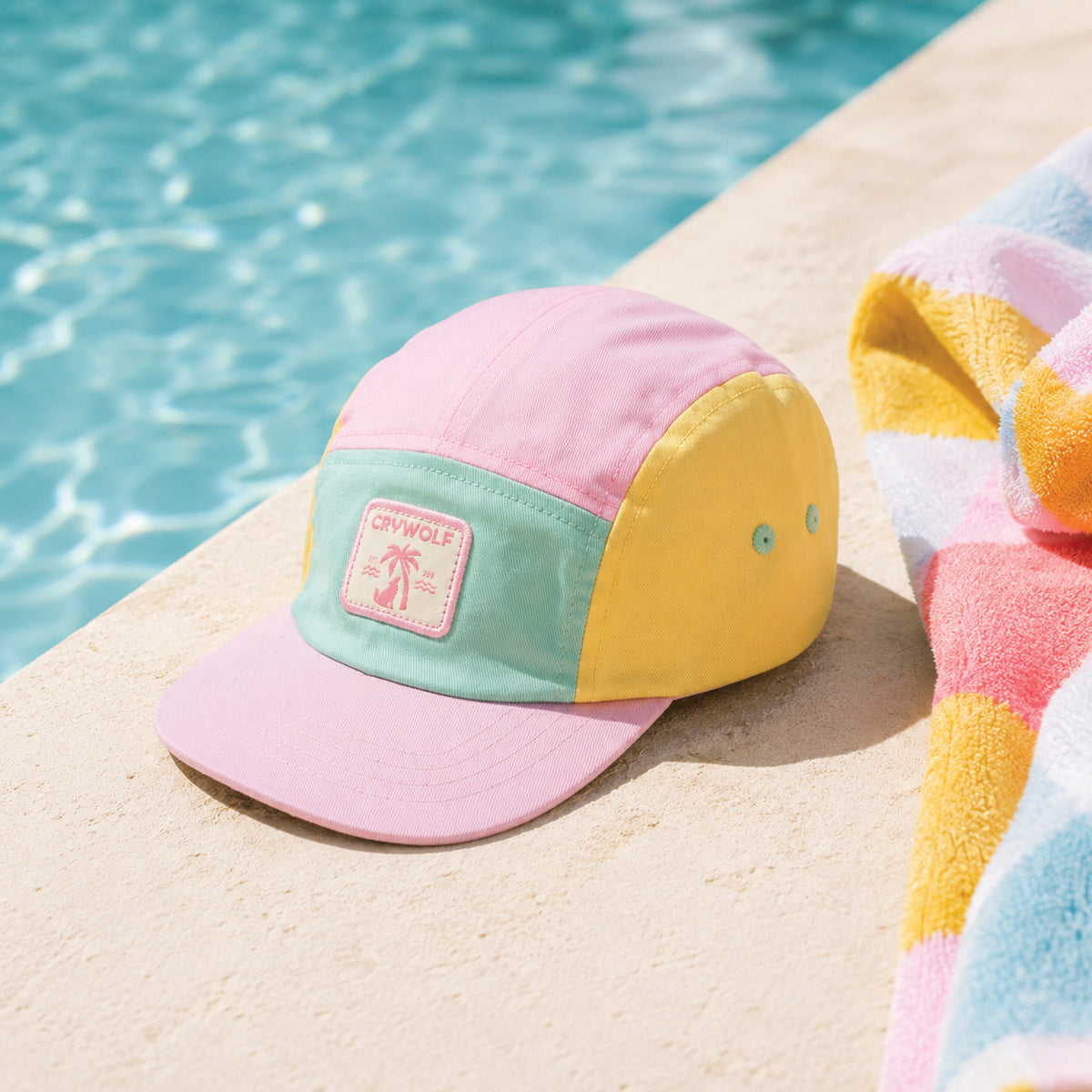 Crywolf - Lucky Cap - Poolside Colourblock