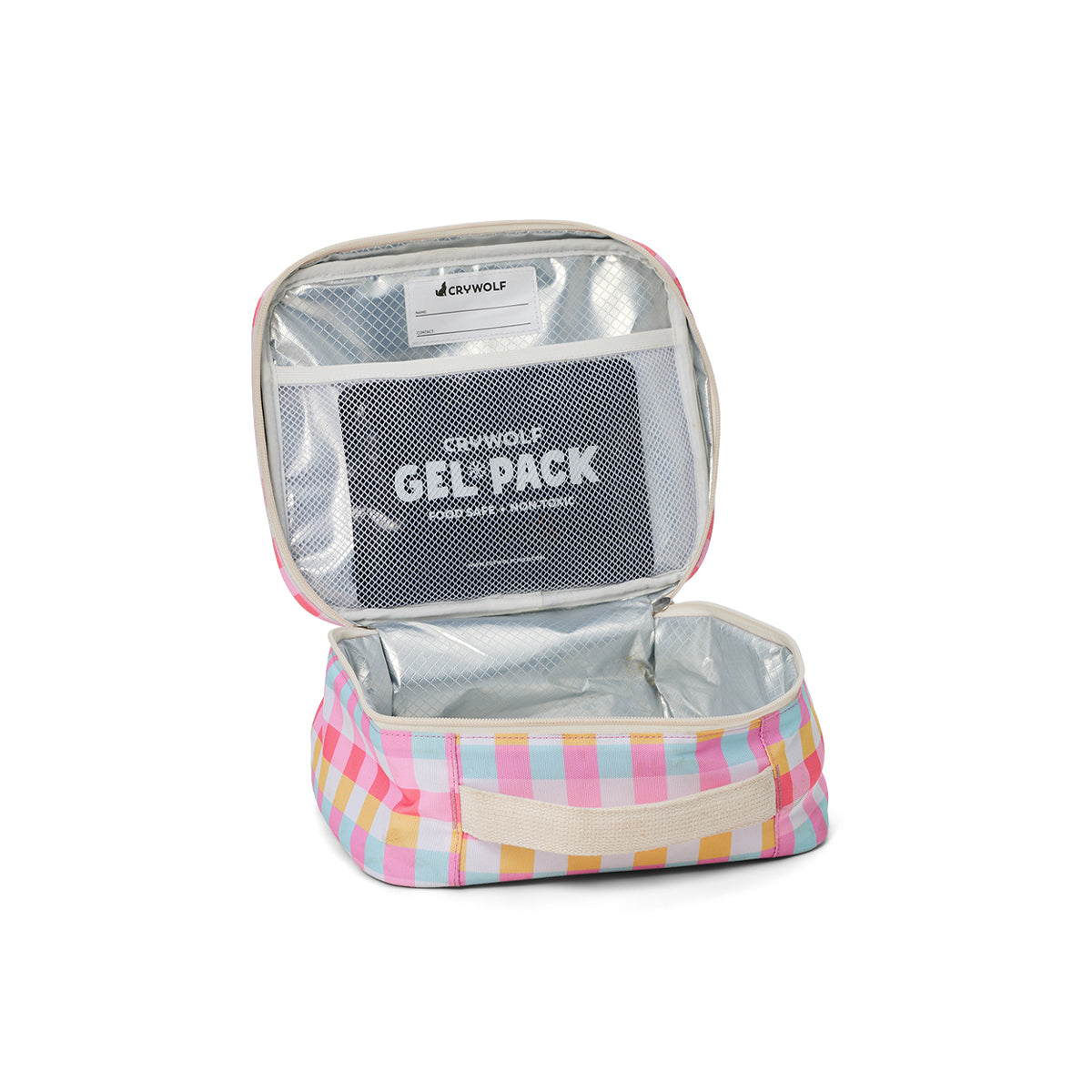 Crywolf - Everyday Lunch Bag - Pop Gingham
