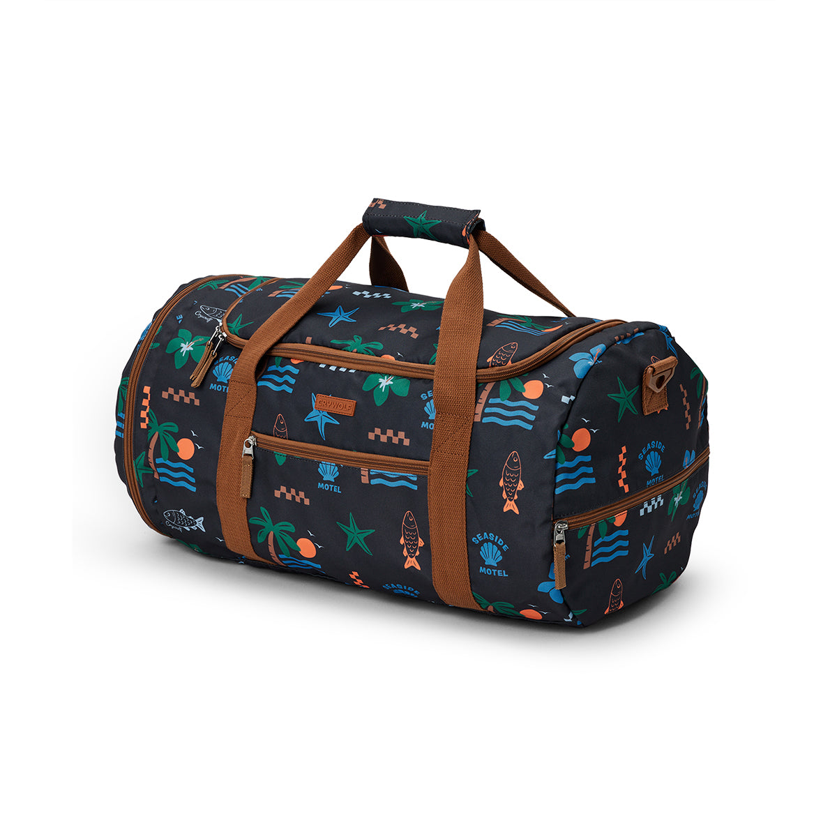 Crywolf - Packable Duffel Bag - Seaside Motel