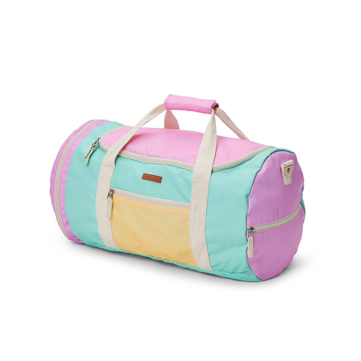 Crywolf - Packable Duffel Bag - Poolside Colourblock