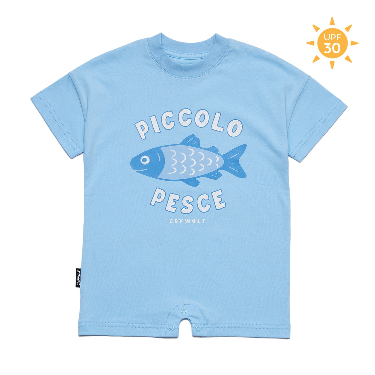 Crywolf - Sun Smart Romper - Little Fish