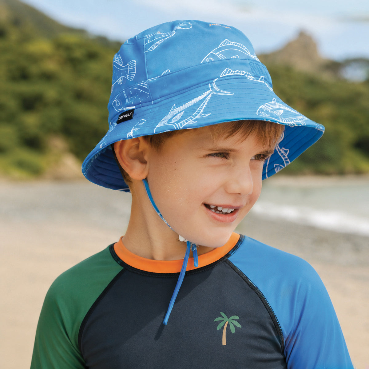 Crywolf - Swim Bucket Hat - Saltwater
